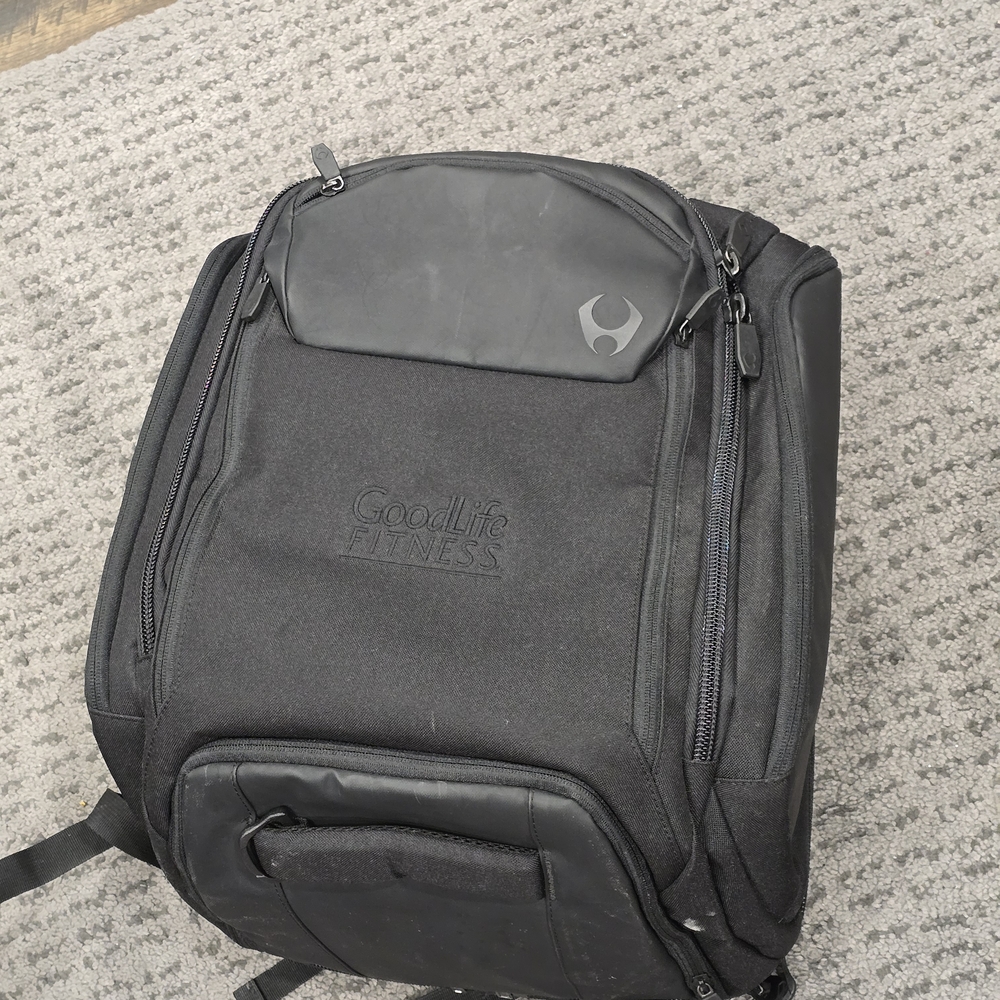 Black Backpack Hylete 6 In 1 Backpack